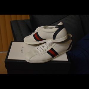 Guccissima leather Lace-up sneakers